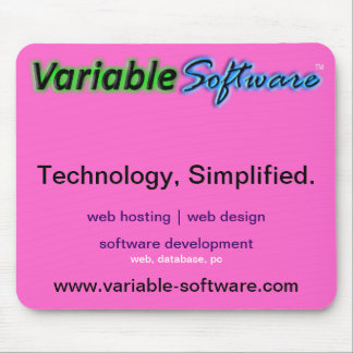 Variable Software-Mausunterlage, rosa Mousepad