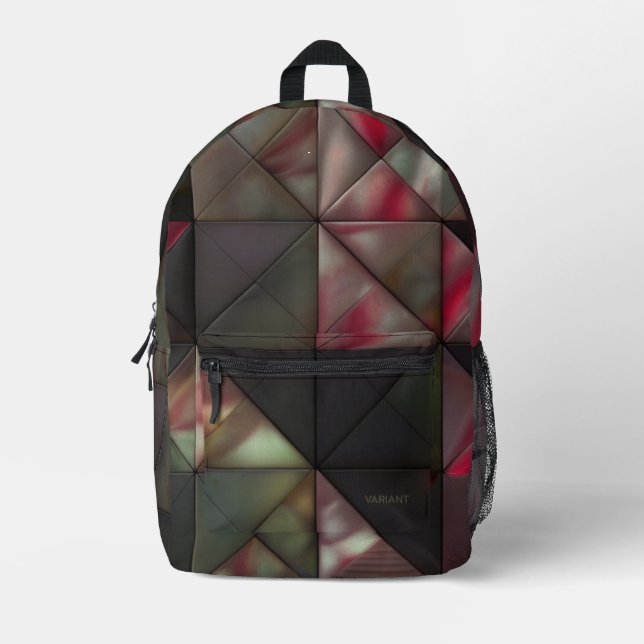 VARIANT Marble 2b Bedruckter Rucksack (Vorderseite)