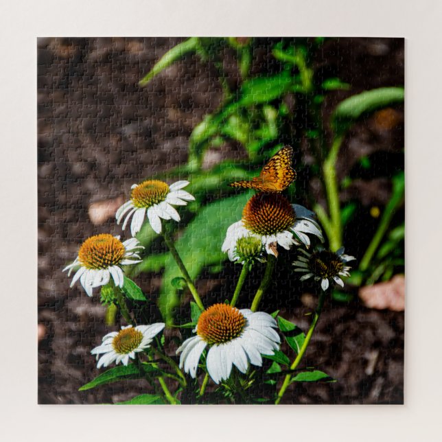 Variegated Fritillary Butterfly Puzzle (Vertikal)