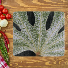 Variegierte japanische Fatsia Leaf Floral Schneidebrett