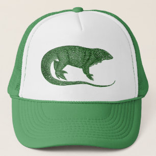 Variegierter Lizard Trucker Hat Truckerkappe