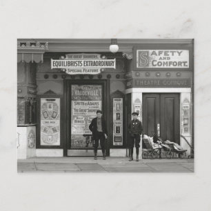 Varietétheater, 1910 postkarte