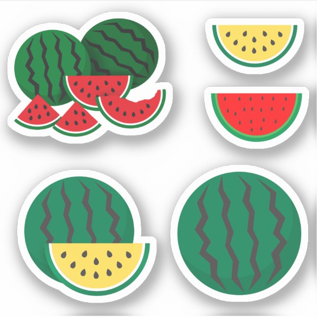 Variety of Watermelon Aufkleber (Vorderseite)