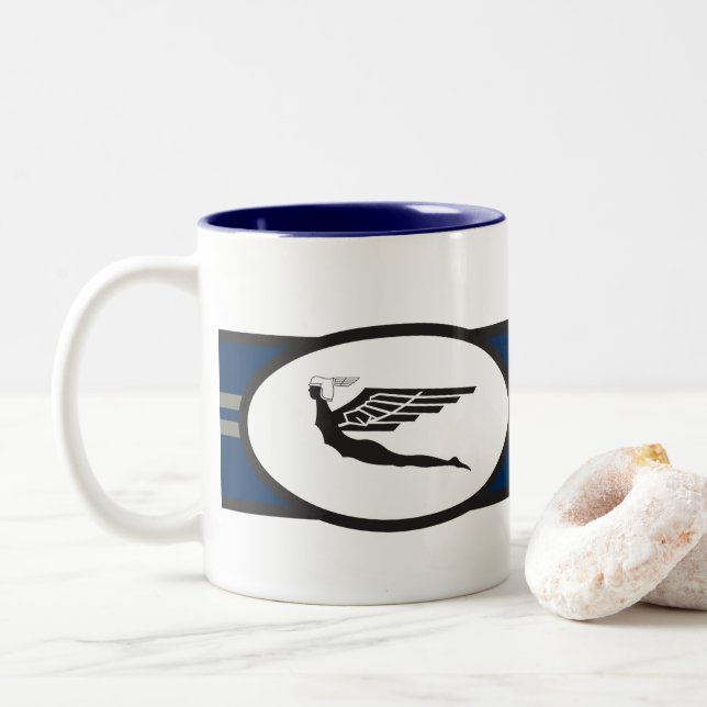 VARIG-TASSE ZWEIFARBIGE TASSE (Mit Donut)