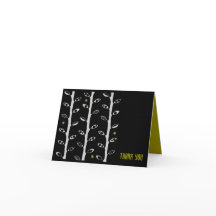 VARIOUS VINES Bar Bat Mitzvah Dankeschön Karte