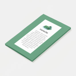 Variscite Crystal Meaning Jewelry Post-it Notes Klebezettel