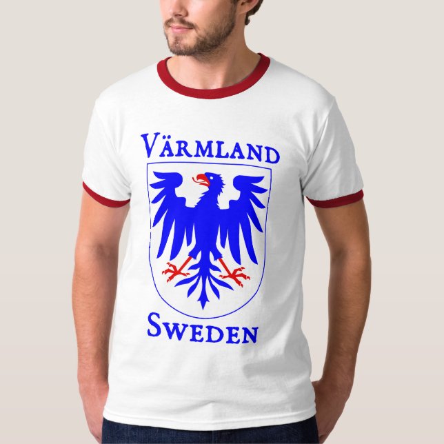 Värmland, Schweden (Sverige) T-Shirt (Vorderseite)