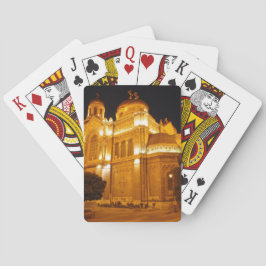 Varna Kathedrale am Abend Spielkarten