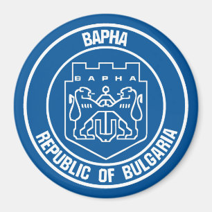 Varna Round Emblem Magnet