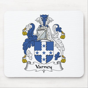 Varney Familienwappen Mousepad