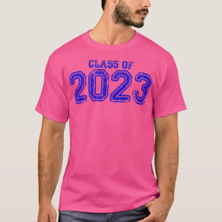 Varsity Blue Class von 2023 T-Shirt
