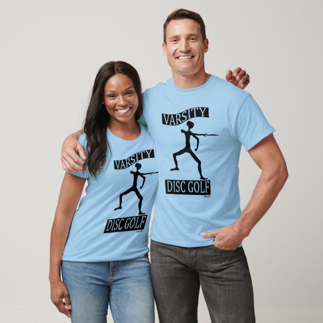 Varsity Disk Golf T - Shirt (Unisex)