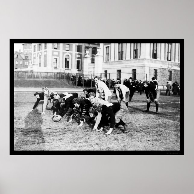 Varsity Football Columbia 1914 Poster (Vorne)