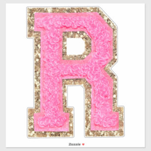 Varsity Letter Aufkleber