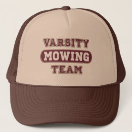Varsity Mowing Team Trucker Hat Truckerkappe