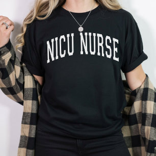 Varsity-NICU-Krankenschwester-Shirt Abschlussgesch T-Shirt