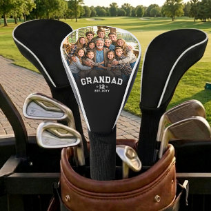 Varsity Opa Foto Legacy Gesamtzahl Enkel Jahr Golf Headcover