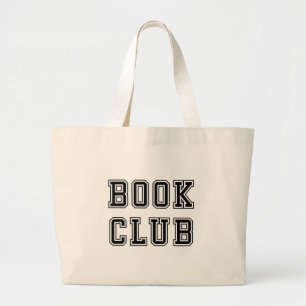 Varsity Style Book Club Jumbo Stoffbeutel