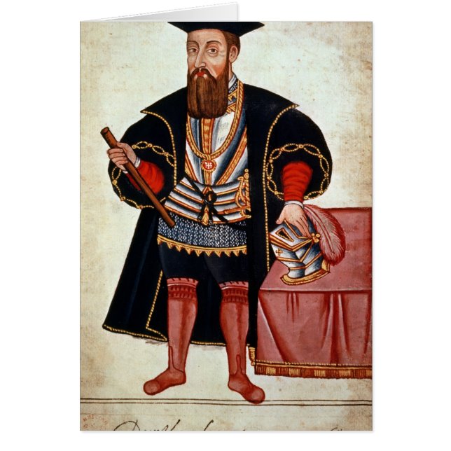Vasco da Gama, Illustration (Vorne)