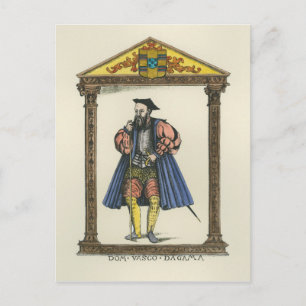 Vasco da Gama Postkarte