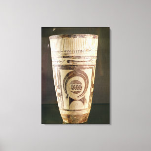 Vase, Art I, von Susa, der Iran, 5000-4000 BC Leinwanddruck