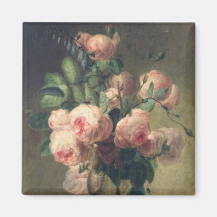 Vase Blumen 2 Magnet