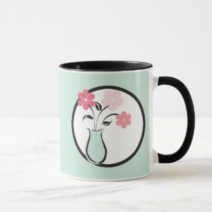 Vase Blumen Tasse