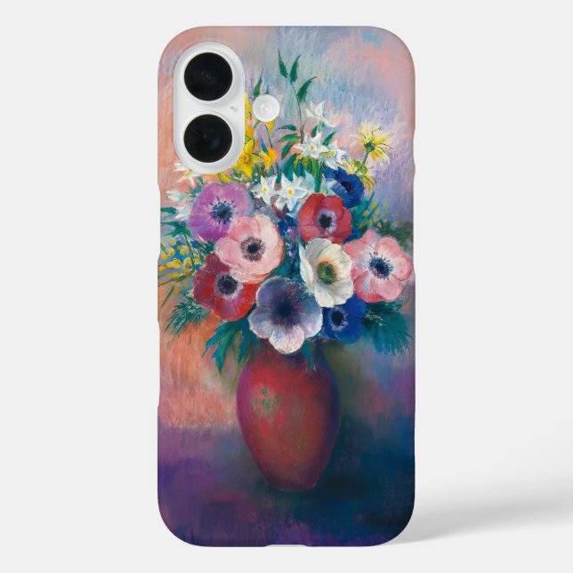Vase D'anémones | Odilon Redon Case-Mate iPhone Hülle (Rückseite)