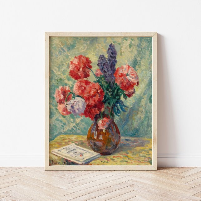 Vase de Fleurs | Maximilien Luce Poster (Von Creator hochgeladen)