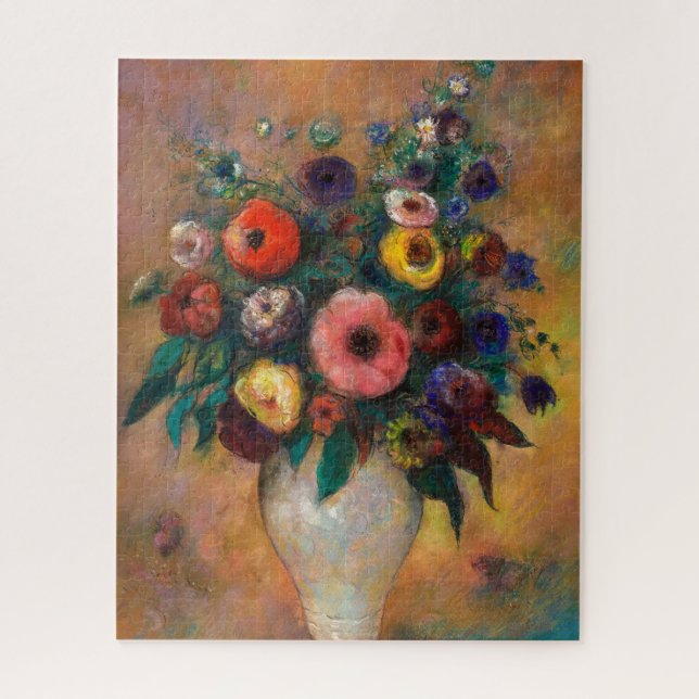 Vase der Blume, 1928 von Odilon Redon Puzzle (Vertikal)