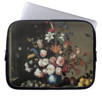 Vase der Blume durch ein Fenster, Balthasar van de
