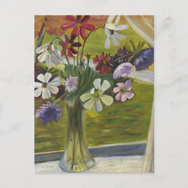 Vase der Blume durch Prudence Heward Postkarte (Vorderseite)