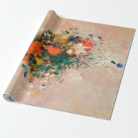 Vase der Blume durch Redon Post-Impressionist
