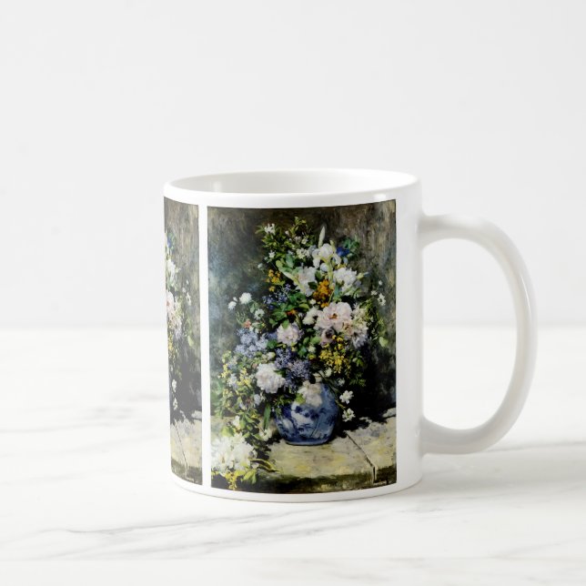 Vase der Blume Kaffeeproduktion Tasse (Rechts)