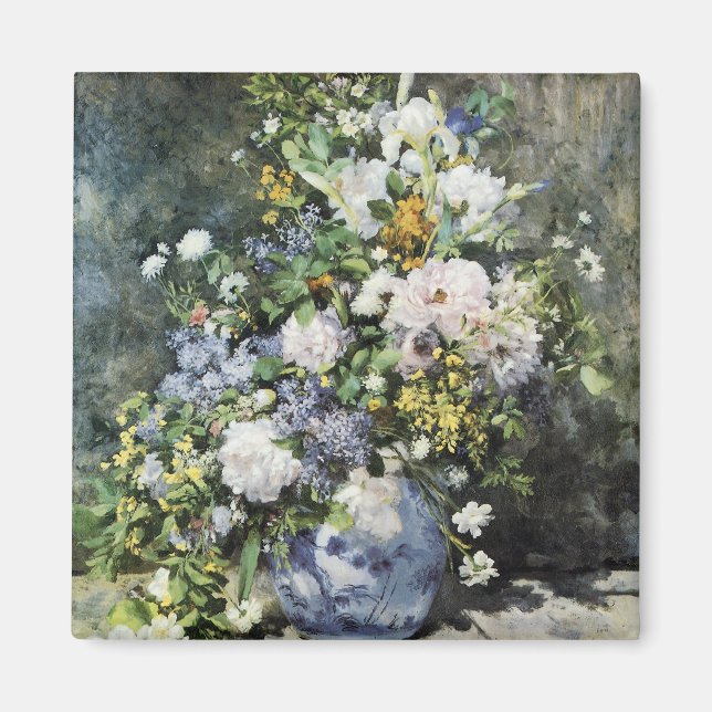 Vase der Blume Magnet (Vorne)