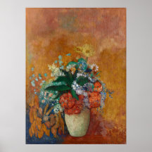 Vase der Blume Odilon Redon französische Ölmalerei