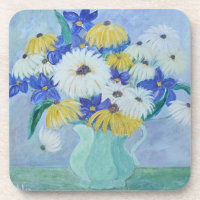 Vase der Blume Untersetzer