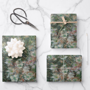 Vase der Blume von Claude Monet Geschenkpapier Set