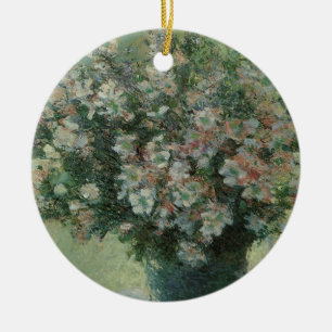 Vase der Blume von Claude Monet Keramik Ornament