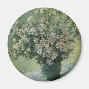 Vase der Blume von Claude Monet Magnet