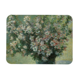 Vase der Blume von Claude Monet Magnet