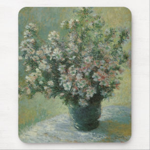 Vase der Blume von Claude Monet Mousepad