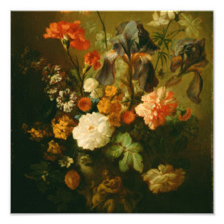 Vase der Blume von Jan van Huysum Fotodruck