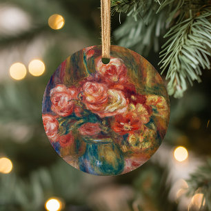 Vase der Rose   Renoir Keramik Ornament