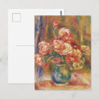 Vase der Rose von Pierre-Auguste Renoir Classic