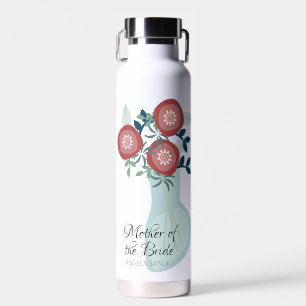Vase Floral Hochzeitsgeschenke für Mutter Wasserfl Trinkflasche