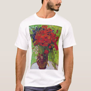 Vase mit Cornblumen und Pfefferkuchen, Van Gogh T-Shirt