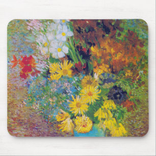 Vase mit Daisies und Anemones, Van Gogh Mousepad