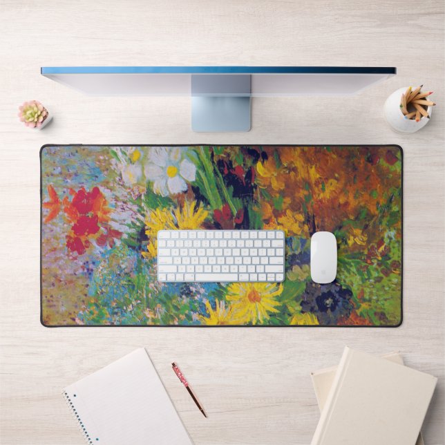 Vase mit Daisies und Anemones, Van Gogh Schreibtischunterlage (Büro 1)