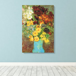 Vase mit Daisies und Anemones von Vincent van Gogh Leinwanddruck